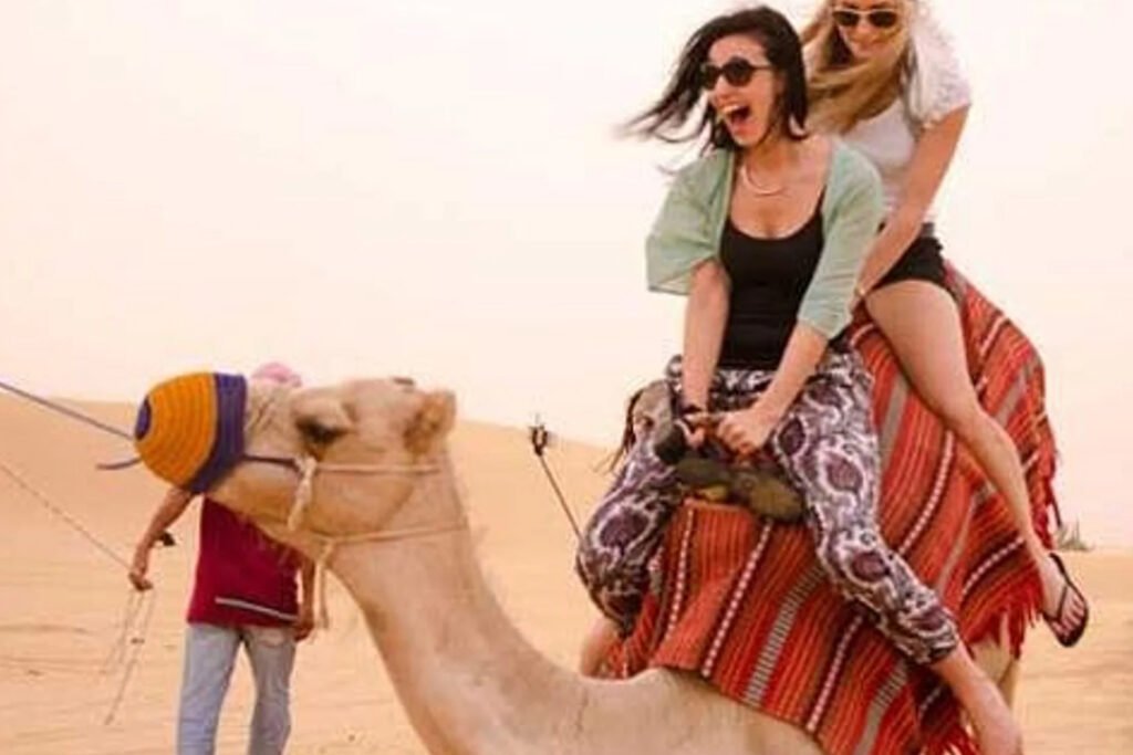 6-hour Desert Safari Tour with Camel Rides,Live Entertainment & BBQ Buffet